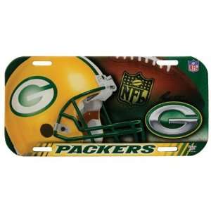  Green Bay Packers   Collage High Definition License Plate 