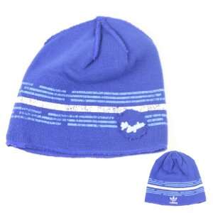  Los Angeles Lakers Blue Trax Knit Beanie (Uncuffed 