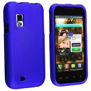   on Rubber Coated Case for Samsung Fascinate / Galaxy S CDMA, Dark Blue