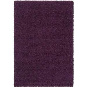   Shag Purple Solid Shag 110 x 211 Rug (GAL 4337)