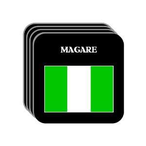  Nigeria   MAGARE Set of 4 Mini Mousepad Coasters 