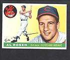 1955 topps # 70 Al Rosen EX+ or better  