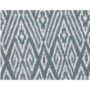  John Robshaw Fog Ikat Gray 20 x 20 Sqare Decorative 