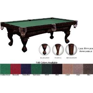  US Naval Academy Pool Table Cherry 7 Foot Sports 