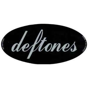  Deftones   Oval Logo   Decal   Sticker Automotive