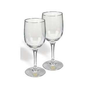 Long Beach State   Nordic Wine Glass   Gold  Sports 