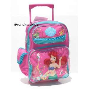  Disneys The Little Mermaid Ariel Rolling Backpack Toys 