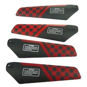  Main Rotor Blade Set A And B 4 Pc For The 3 ch MetalGyro 