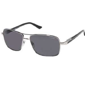Arnette Sunglasses Stakeout / Frame Silver with Black Temples Lens 