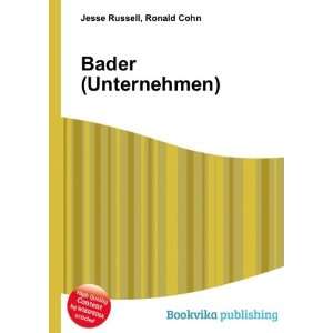  Bader (Unternehmen) Ronald Cohn Jesse Russell Books