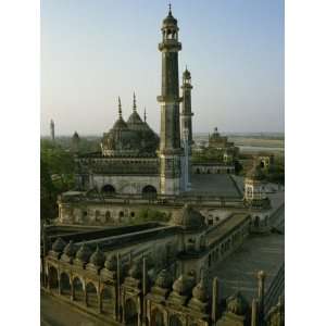  Mosque in Grounds of the Bara Imambara, Lucknow, India 