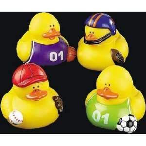  Sports Rubber Duck Wholesale Pack of 840 Toys & Games