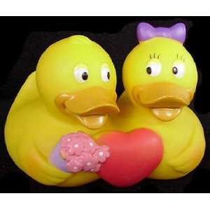  Valentine Love Rubber Ducky Pair 