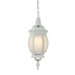 Royce Lighting RLC028SMES 40 Outdoor White Convertible Lantern with 