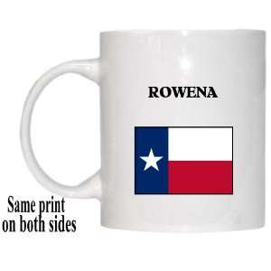  US State Flag   ROWENA, Texas (TX) Mug 