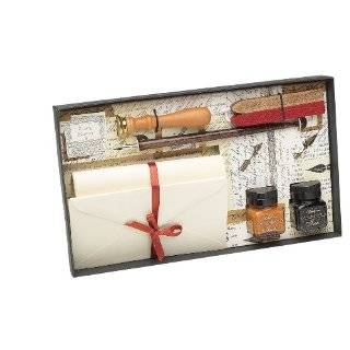 Manuscript Calligraphy Gift Set   Pen, Inks, Wax and Seal by 