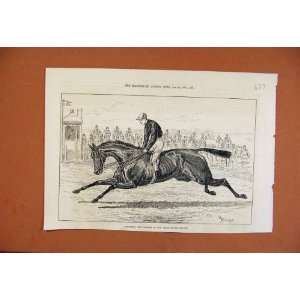  Roseberry Winner Cesarewitch Stakes C1876 Antique Print 