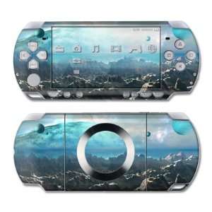  Blue Planet Design Skin Decal Sticker for the PS3 Slim 