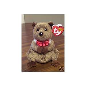  TY Beanie Baby   PUNXSUTAWNEY PHIL 2009 the Groundhog 