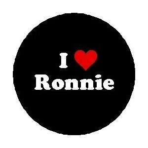   RONNIE Pinback Button 1.25 Heart Pin / Badge JERSEY SHORE Everything