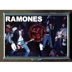  THE RAMONES GROUP CONCERT PIC ID Holder, Cigarette Case or 