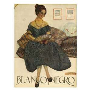  Blanco y Negro, Magazine Cover, Spain, 1923 Giclee Poster 