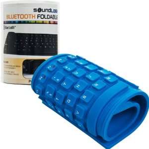  Roll up Portable Flexible Bluetooth Keyboard