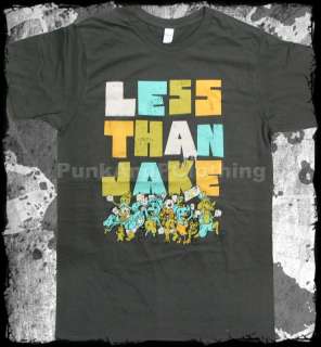 Less Than Jake   Riot  punk rock ska   official t shirt   FAST 