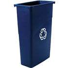 Rubbermaid 20 x 11 x 30 23 Gallon Slim Jim Recycling Container 