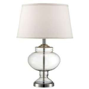  Apothecary Urn 24 High Clear Glass Table Lamp
