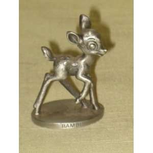  Walt Disney Productions  Bambi  Pewter Miniature 2 Inch 