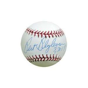  Burt Blyleven Autographed Baseball Mtd Mem Sports 
