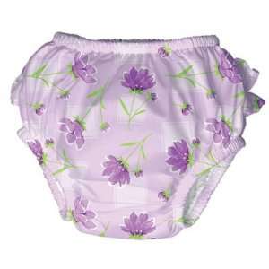  iPlay Swim Diaper Girls Floral Squares Pattern (Small 10 