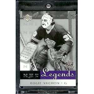  2001 /02 Upper Deck NHL Legends Hockey # 29 Rogie Vachon 