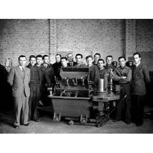  Group of Workers in the S.A.M.P. Workshop in Bologna 