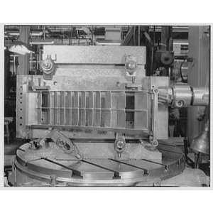   . Assembly vane cascade, in billing boring mill 1961