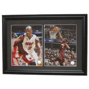  Shaquille ONeal and Dwayne Wade Photograph Including Two 