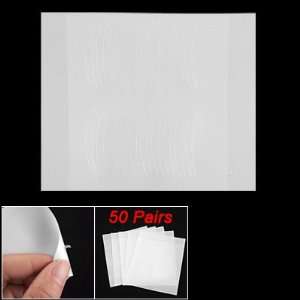  50 Pairs White Double Eyelid Stickers Tapes for Woman 