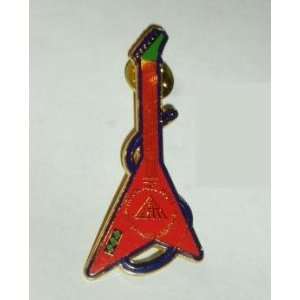  Rock and Roll Hall of Fame Museum Guitar Pin 1999 