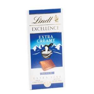 LINDT Milk Extra Creamy Excellence Bar Grocery & Gourmet Food