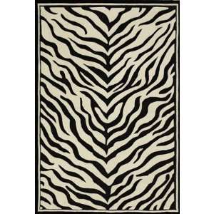   / Ivory Contemporary Rug Size 8 x 10 Rectangle