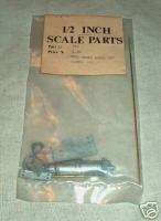 Scale Parts # 385 D&RGW Brake wheel set  
