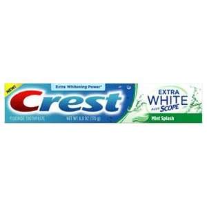  Crest Extra Whitening plus Scope Toothpaste 6 oz Health 
