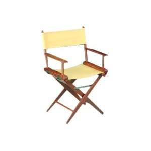   Teak Boat Directors Chair (Without Seat Covers)