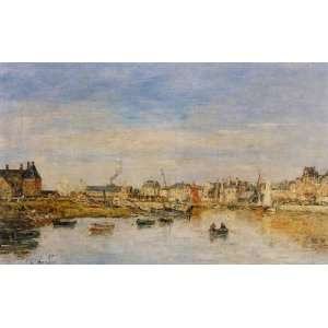   name The Port of Trouville 2, By Boudin Eugène 