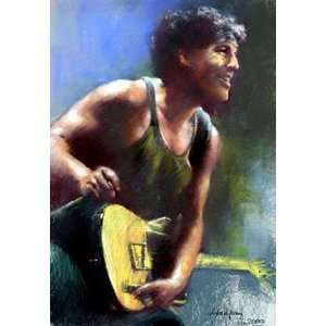  Bruce Springsteen (With Guitar) Music Poster Print   11 X 