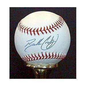  Bubba Crosby Autographed Baseball   Autographed Baseballs 