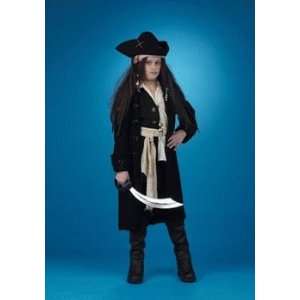  Buccaneer Pirate Child Halloween Costume Size 12 14 Large 