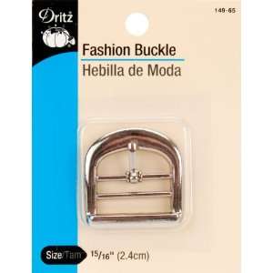  New   Fashion Buckle 15/16 Nickel by Dritz Patio, Lawn 