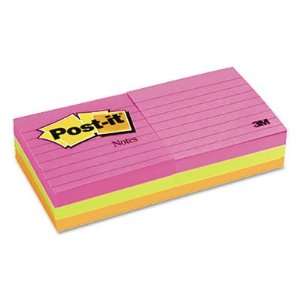  Neon Color Notes, 3 x 3, Two Neon Colors, Six 100 Sheet 
